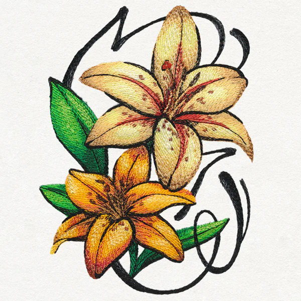 Graffiti Glam Lilies - Image 3