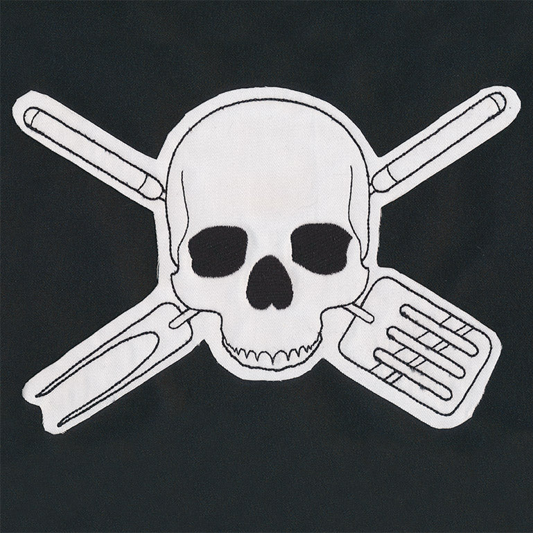 Grill & Crossbones (Applique) - Image 4