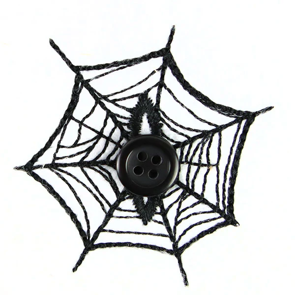 Halloween Buttonhole - Spiderweb - Image 8