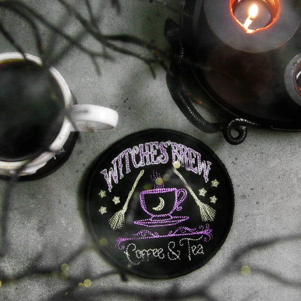 Halloween Coasters - Witches' Brew (In-the-Hoop) - Image 2