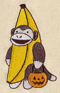 Halloween Sock Monkey - Image 2