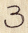 Handwriting Number 3 - Image 3