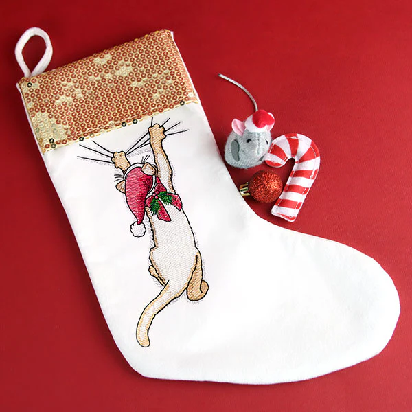 Hang in There Christmas Kitten - Image 4