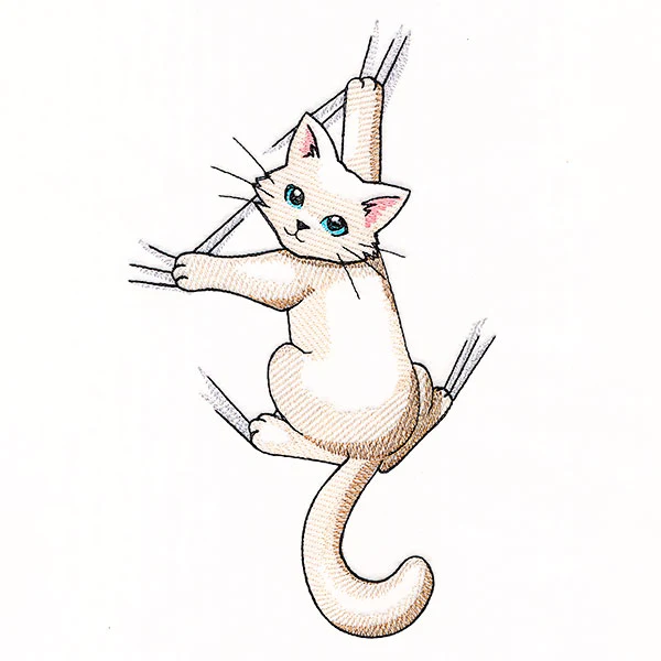 Hang in There Smiling Kitty - Image 3