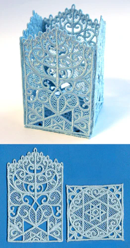 Hanukkah Lantern (Lace) - Image 3