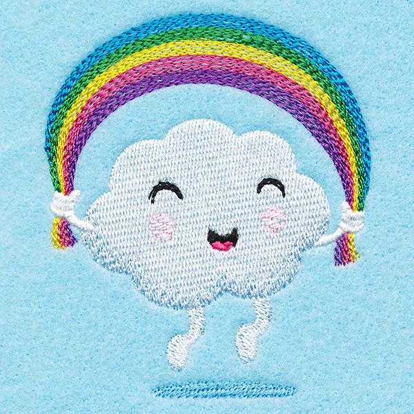 Happy Day Cloud with Rainbow - Image 4
