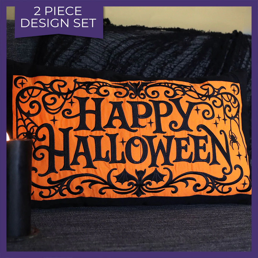 Happy Halloween Two-Piece Sign