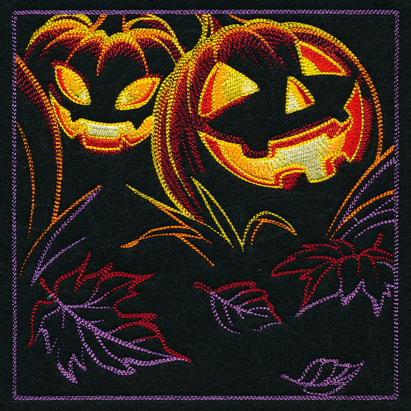 Haunted Halloween Scene II Square 5 - Image 3