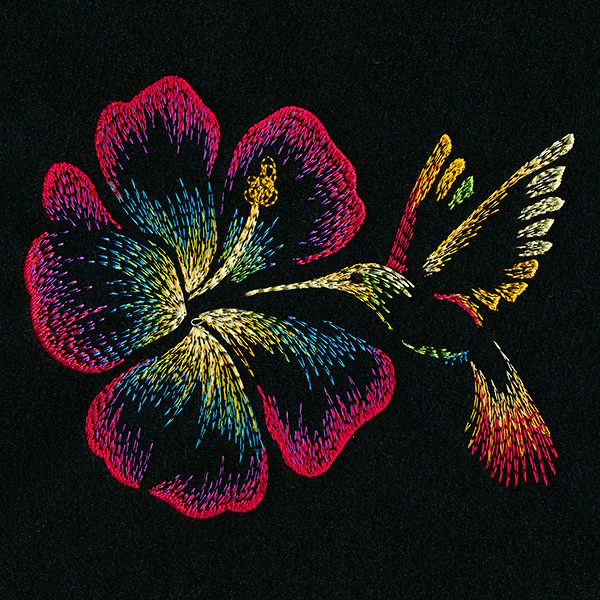 Hibiscus & Hummingbird - Image 5