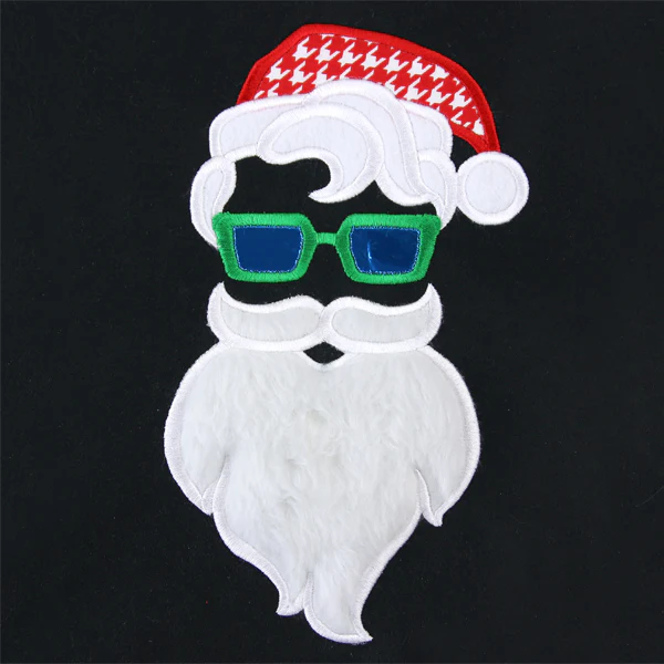 Hipster Santa (Applique) - Image 4