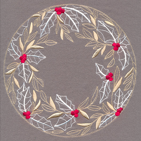 Holly and Berries Wreath - Image 10