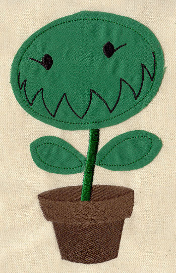 Hungry Plant (Applique) - Image 3