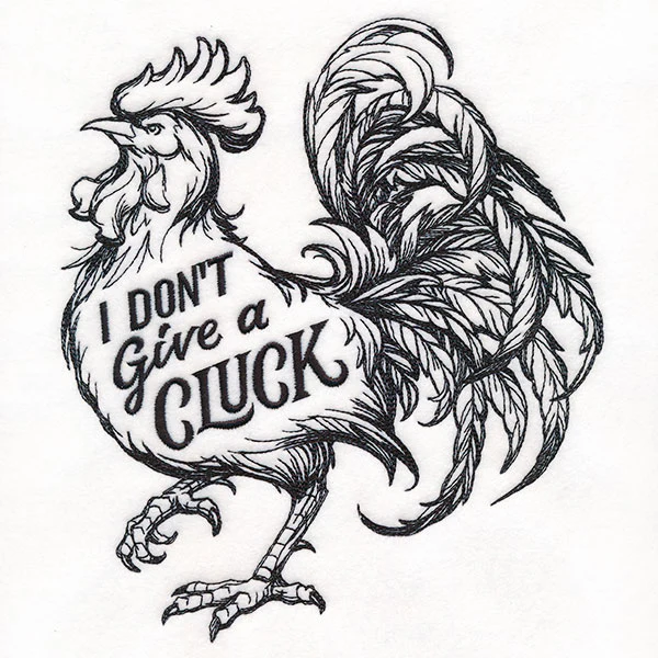 I Don’t Give a Cluck Rooster - Image 4