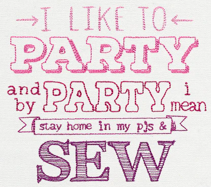 I Like to Party - Sew - Image 3