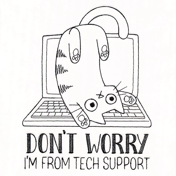 I'm From Tech Support Cat - Image 3