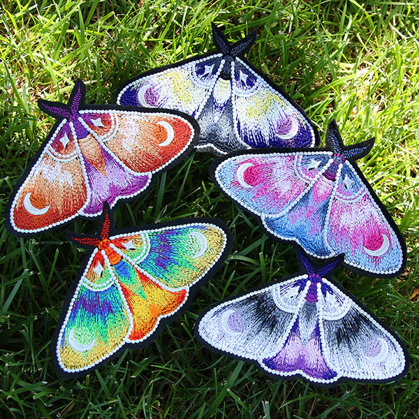 Into the Night Celestial Details Moth - Image 2