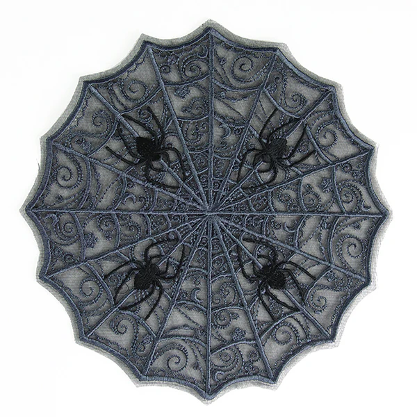 Intricate Spiderweb Doily (Freestanding Organza) - Image 5