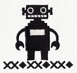 Ironic Sweater - Robot - Image 3