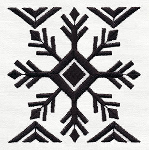 Ironic Sweater - Snowflake Pattern - Image 4