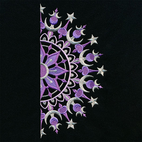 Ironwork and Magic Half Moon Mandala - Image 13