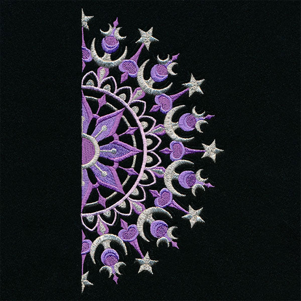 Ironwork and Magic Half Moon Mandala - Image 7