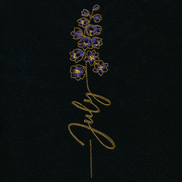 July Birth Flower - Larkspur - Image 3