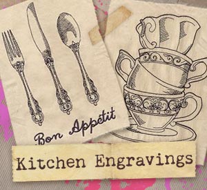 Kitchen Engravings (Design Pack) - Image 2