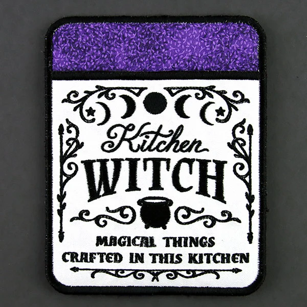 Kitchen Witch Magic Pot Holder (In-the-Hoop) - Image 5