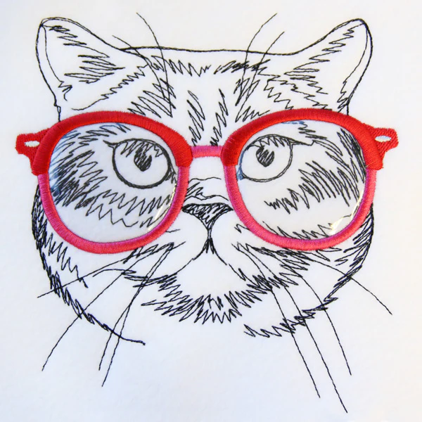 Kitty Specs (Vinyl Applique) - Image 4