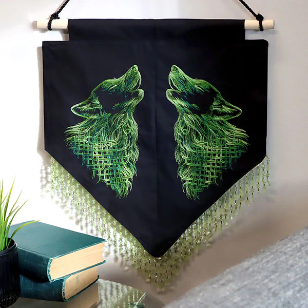 Knotwork Illusions Wolf - Image 2