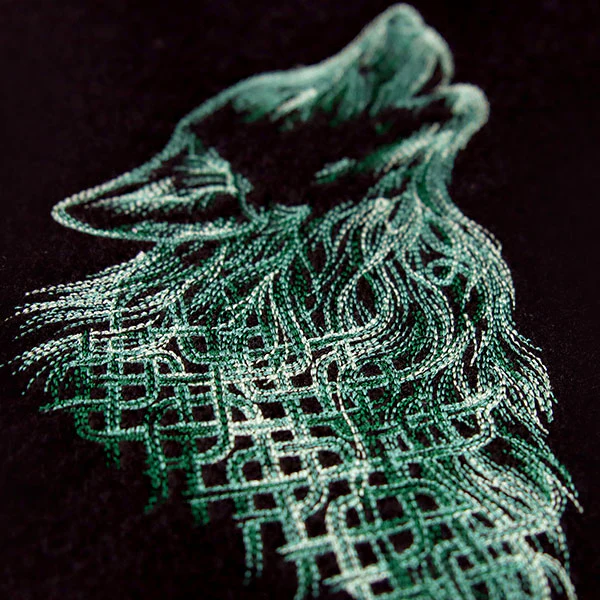 Knotwork Illusions Wolf - Image 3