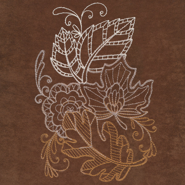 Lavish Leaves (Thick Thread) - Image 4