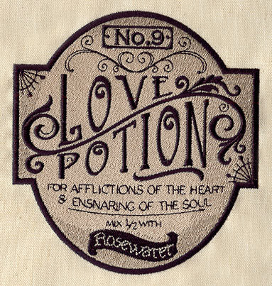 Love Potion Apothecary Label - Image 2