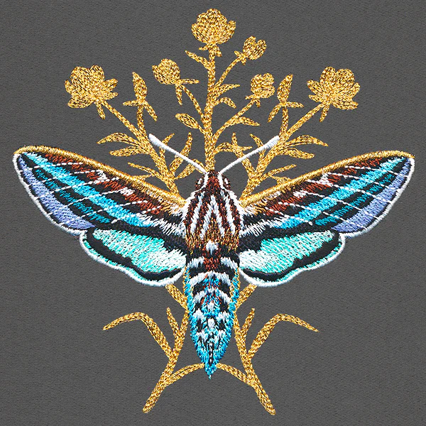 Luminous Moth in Flight - Image 7