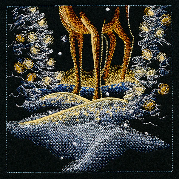 Magic Christmas Reindeer Scene - Panel 3 - Image 4