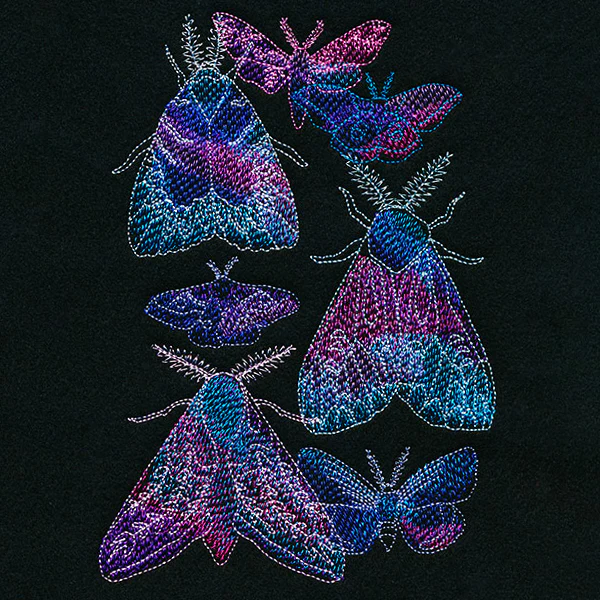 Magical Moth Collage - Image 3