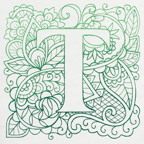 Mendhika Letter T - Image 8