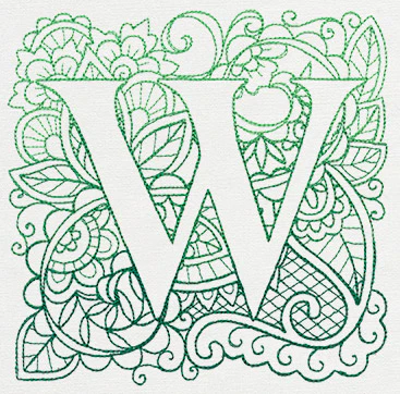 Mendhika Letter W - Image 4