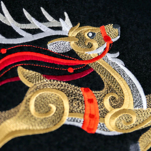 Merry Flight Baroque Christmas Reindeer - Image 2