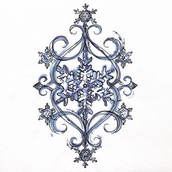 Mesmerized by Winter Snowflakes Feature