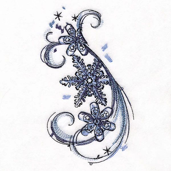 Mesmerized by Winter Snowflakes Spray - Image 7