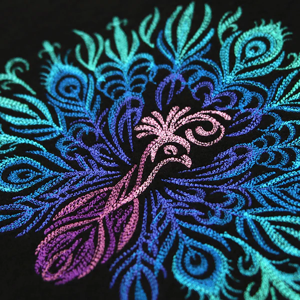 Mesmerizing Calligraphic Peacock - Image 6