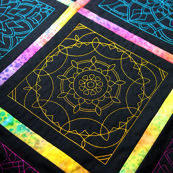 Mesmerizing Mandala Quilting Square 1 - Image 41