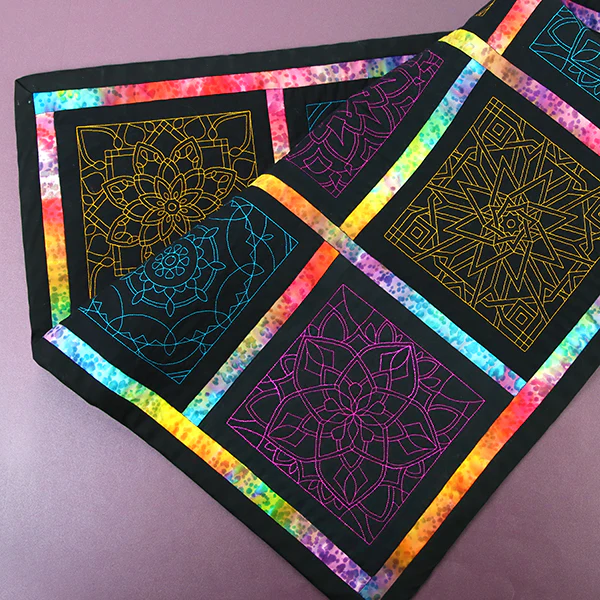 Mesmerizing Mandala Quilting Square 4 - Image 12