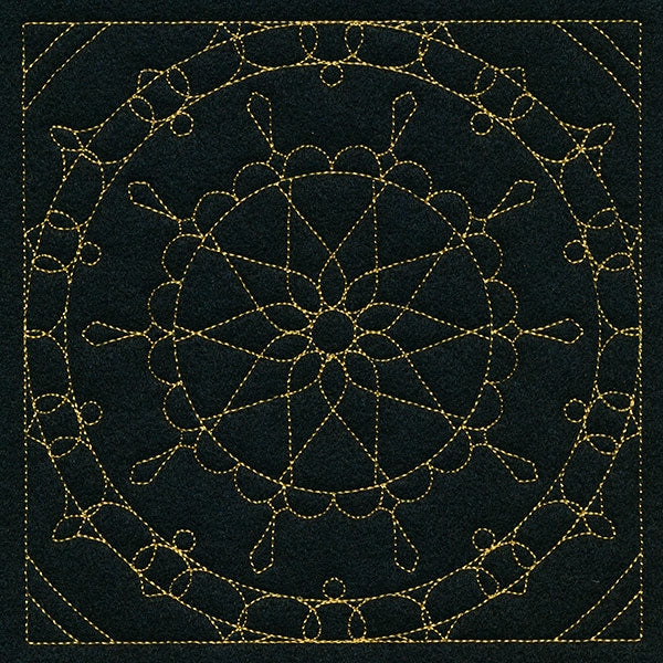 Mesmerizing Mandala Quilting Square 4 - Image 14
