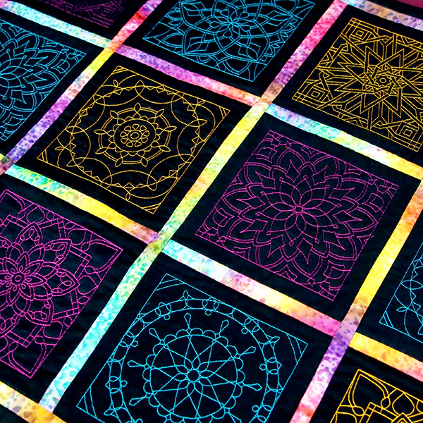 Mesmerizing Mandala Quilting Square 4 - Image 31
