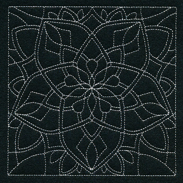 Mesmerizing Mandala Quilting Square 5 - Image 13
