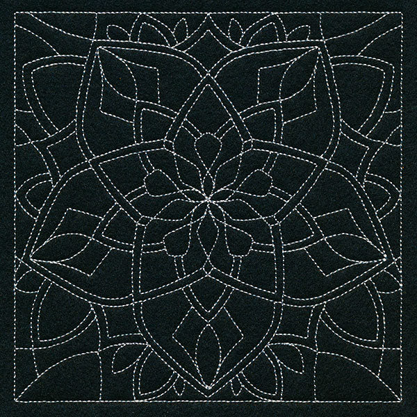 Mesmerizing Mandala Quilting Square 5 - Image 9