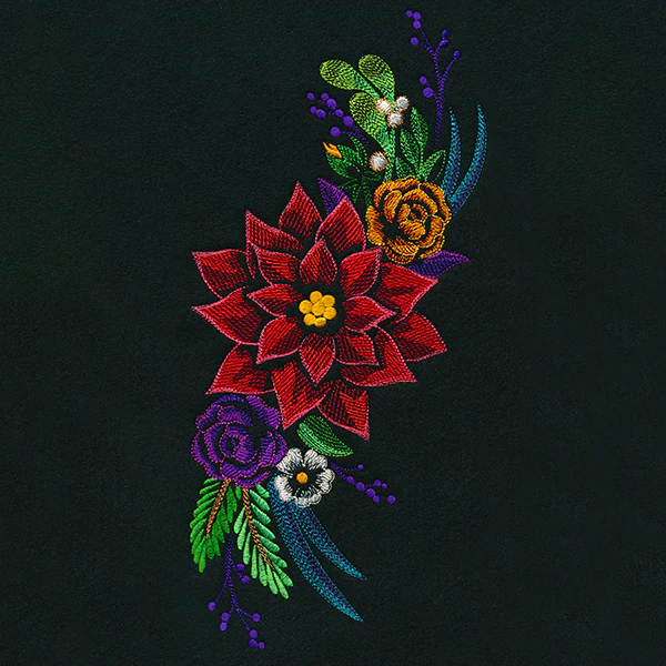 Midnight Christmas Blooms - Image 13