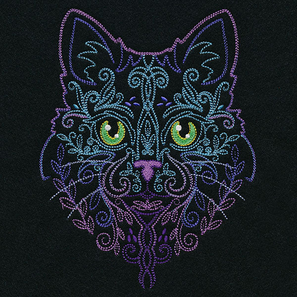 Midnight Dreams Botanical Kitty - Image 2